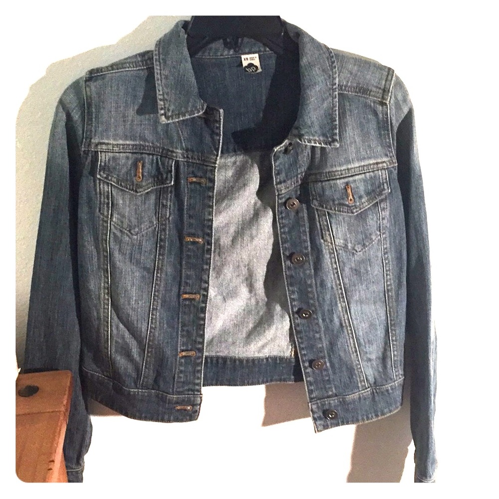 Brass Plum ( Nordstrom) denim jacket size XS
